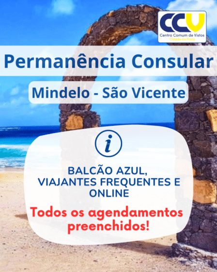 Informação: Permanência Consular Mindelo – São Vicente