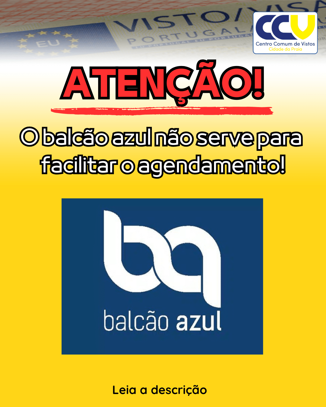 Balcão Azul – Número Excessivo Emails