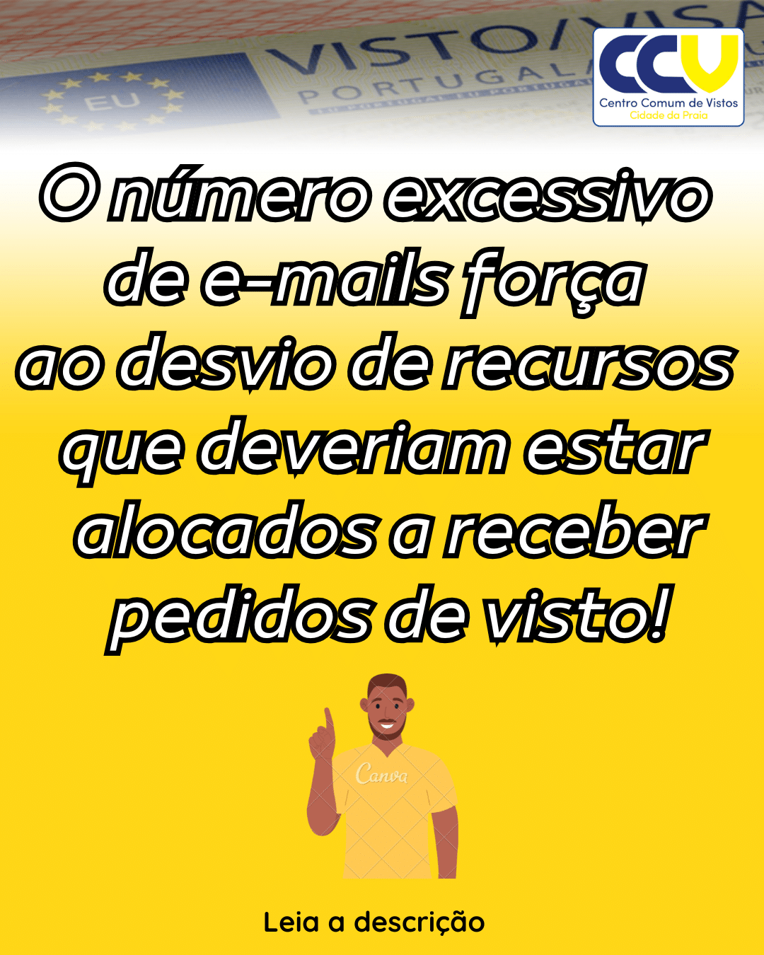 Balcão Azul – Número Excessivo Emails