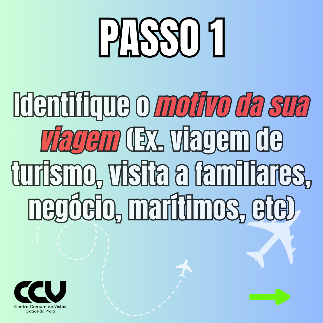 Como encontrar a documentação necessária para o pedido de visto?