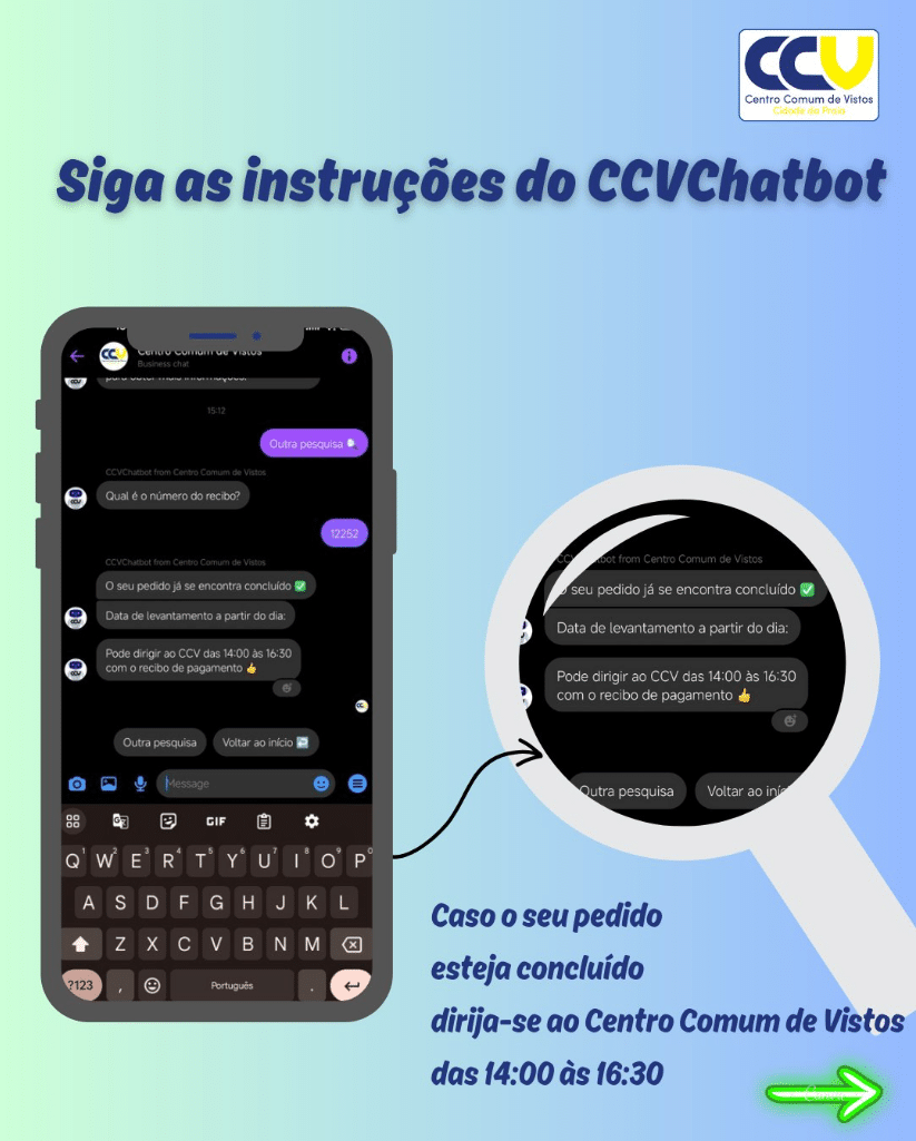 Pesquisa Estado do Pedido de Visto – Permanência Consular