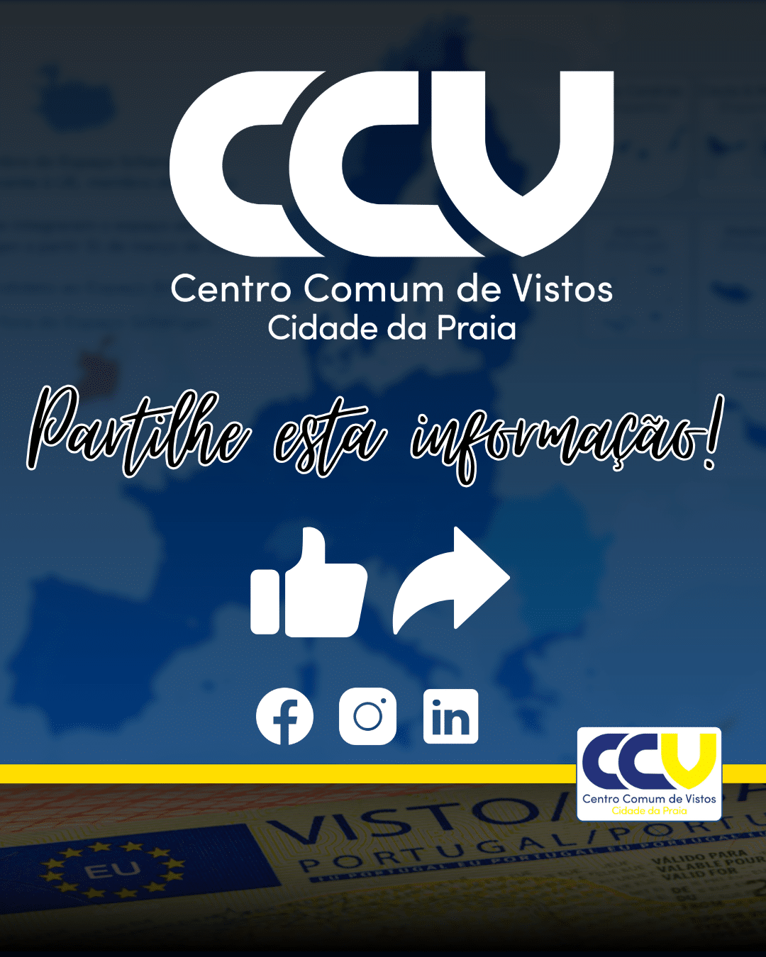 4 passos para confirmar o seu visto