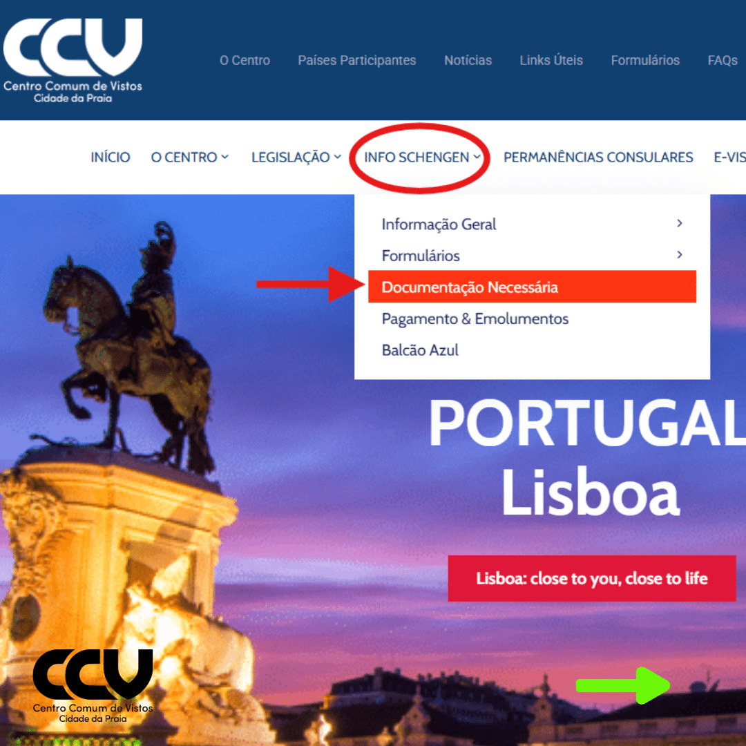 Como Encontrar a Documentação Necessária para o Pedido de Visto?