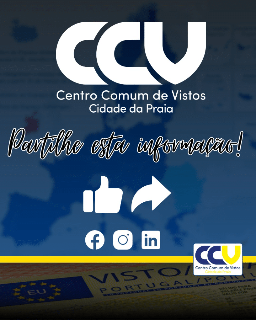 Confirmação dados vinheta de visto