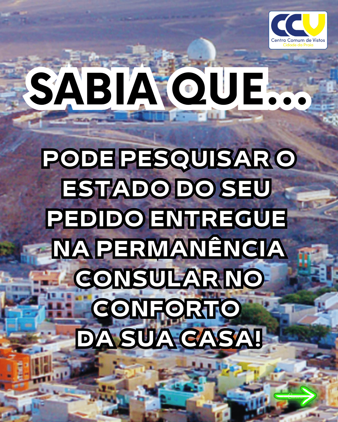 O passaporte está disponível para levantamento?