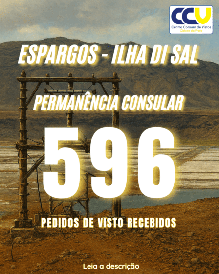 Permanência Consular Espargos, Sal – 596 pedidos recebidos!