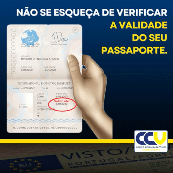 Validade Passaporte